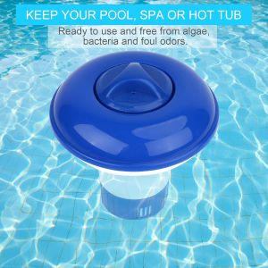 Adjustable Floating Swimming Pool Chemical Floater  Swimming Spa Hot Tub Supplies