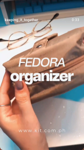 KIT Fedora Multipurpose Organizer Bag – Travel Office & Home Use | Multi-Pocket Storage Pouch