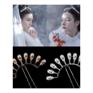 Pearl Hairpin Hanfu Accessory Ming Dynasty Hair Clip Versatile Pearl Hairpin Hair Accessories for Women Fashionable Hairgrips