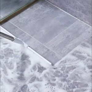 ไม้ปาดน้ำและรีดน้ำพื้น สำหรับกวาดน้ำและฝุ่นในห้องน้ำ ไม้กวาดยางรีดน้ำ HE0107