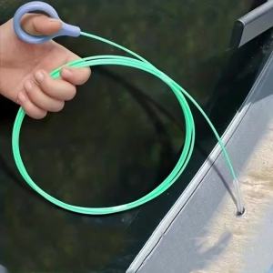 Car Sewer Unclogger Cleaning Brush Car Sunroof Long Hose Drain Hole Drain Unclogger Car Pipe Tool Cleaner Auto Accessories