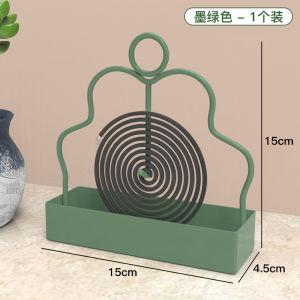 Creative Mosquito Coil Holder Stand Incense Stick Vertical Insertion Metal Simple Style Home Storage Tools Mosquito Coil Tray