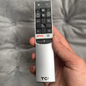 Remote điều khiển tivi TCL Mã 14 giọng nói loại tốt điều khiển TV TCL các dòng internet - Tặng kèm pin - GDCT