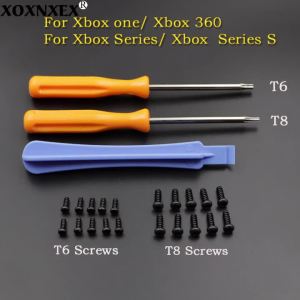 T6 T8 Torx Screwdriver Opening Tool with Spare Screws Fit Xbox One Xbox360 Xbox Series S Controller Repair Disassembly Kit