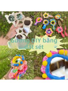 DIY Wooden Mirror Material Kit