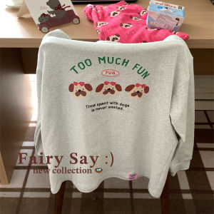 Multicolor Casual Long Sleeve round Neck T-Shirt Autumn Winter Base Layer Wearable Home Clothes Sleepwear for Women