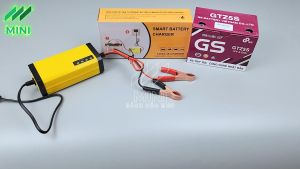 Bộ sạc bình ắc quy 12V 4Ah – 30Ah tự ngắt sạc cho xe máy ô tô