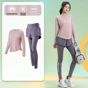 BAISILING | Moisture Wicking Sport Suit Spring/Summer Season Quick Drying Breathable Loose Fit Slim