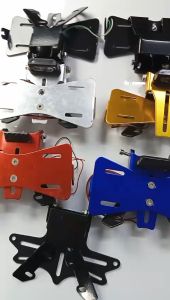 [ THANH LÝ ] Khung đỡ biển số dành cho xe máy kiểu dáng đẹp chắc chắn - hàng giao ngẫu nhiên