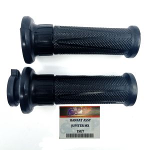 HANDFAT ASSY "JUPITER MX" - Hanfat Handgrip Karet Gas + Pipa JUPITER MX OLD 135