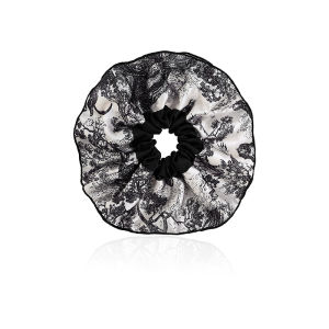 ajidou | Ink Painting Satin Double Layer Hair Scrunchie