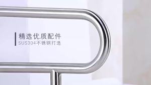 Barrier-free elderly disabled handrail bathroom toilet toilet non-slip safety stainless steel handrail 304 stainless steel