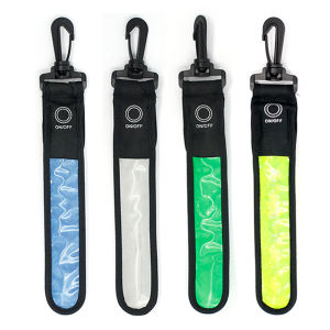 Bike Reflectors LED Flashing Lights 4 Pack High Visibility Reflectors for Outdoor Sports and Night Riding