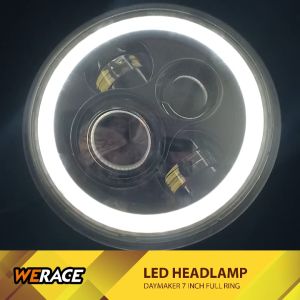 WERACE DAYMAKER 7 INCH FULL RING ANGEL EYE 2 TWO TONE PUTIH KUNING