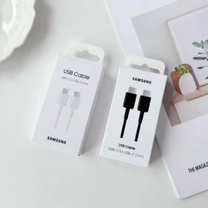 Samsung | SAMSUNG PD 45W USB C Cable 1M For Galaxy S22 S24 S25 Ultra Note 20 F52 M55 Fold7 25W Super Fast Charge USB Type C Data Cord