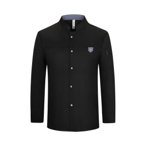 FANWUJINHUANG | Custom Long Sleeve Chef Uniform with Embroidered Logo