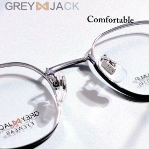 Grey Jack Frame Kacamata Bisa Minus Antiradiasi Blueray Photocromic Kotak Antiradiasi Blueray Photocromic Anti UV Titanium Style Elegant T-98222