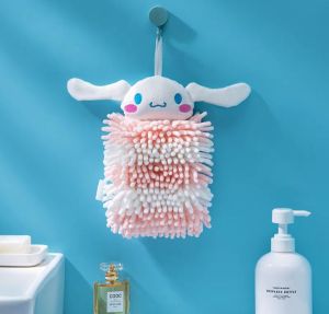 Lap Tangan Karakter Sanrio / Hand Towel Import / Lap Tangan Cinnamoroll My Melody / Lap Hello Kitty Kuromi Lucu