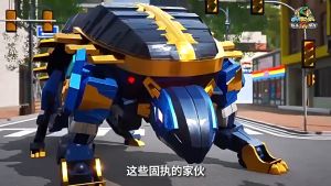 Đồ chơi Robot biến hình khủng long Tyranosaurus Khủng long biến hình đại robot dành cho bé (hàng chính hãng)