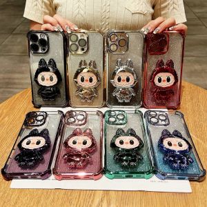 เคสโทรศัพท์มือถือแบบป้องกัน Apple 16 พร้อมกล้องและฟิล์มป้องกัน 17 pro Max พร้อมกล้อง 11 ลม 12 ไฟฟ้า 13 กระจก 14 ลายการ์ตูน 15 กล่องสำหรับแต่งหน้า