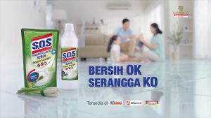 SOS Pembersih Lantai Aroma Floral Jerrycan 4 Liter