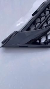 Perodua Myvi 2018 Front Grill Glossy Black (Mini Cooper Style) RS/GR Grilled Plug And Play Honeycomb