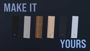 Corsair 6500 Series Elite PC Case Panels Kit - Bamboo/Teak/Walnut/Obsidian Aluminum/Satin Gray Aluminum