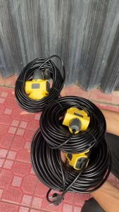 3600W Extension Cord Extra-long Plug-in Strip 10M/20M/30M Electric Vehicle Charging Extension Wire Universal Outlet 6 Gang Power Extension Cord Socket stop kontak
