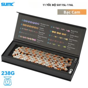 SUMC | Dây Xích Xe Đạp 11 Tốc Độ SUMC SX11SL 116 Mắt Xích Dòng Diamond Series Quick Link Dành Cho Xe Đạp Địa Hình Và Đường Trường - Có Hộp Nguyên Bản