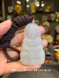 Myanmar 100% burma jadeite guanyin pendant#jade 玉色油润光滑💯天然翡翠观音玉牌 冰糯种 玉色透 玉牌高: 5.7cm 宽: 3.2cm 厚度: 0.5cm 重: 23g 📍Johor Bahru 区可自行取货或邮寄服务