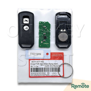 35111-K77-V02 ID47 Chip 433MHz Motorcycle Remote Key For Honda Motorcycle Scooter SH125 150 300 PCX150 ADV X-ADV【ONE-KEY START】