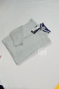 RANIHIJABTAS - ATASAN SWEATER BAJU RAJUT TURTLNECK ZIPER STRIP ABU SWEATER KERAH TINGGI RESLETING TWIST RAJUTAN PRIA