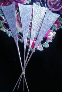 Handmade Minority Silver Hairpin Ancient Costume Styling Headwear Orange Flirtatious Hairpin Attracting Women Ghosts Hairpin\\n\\n Introduction to Handmade Silver Hairpins\\n\\n What Are Handmade Silver Hairpins?\\n\\nHandmade silver hairpins are exquisite accessories crafted from pure silver by skilled artisans. These intricate pieces serve both functional and decorative purposes, enhancing hairstyles while providing a touch of elegance and sophistication. Often adorned with intricate designs and patterns, these hairpins have been used for centuries as traditional headwear and flirtatious accessories.\\n\\n Historical Significance of Handmade Silver Hairpins\\n\\nHandmade silver hairpins have played a significant role in various cultures throughout history. In ancient China, they were considered essential accessories for women's traditional attire, symbolizing their social status and marital status. In other parts of the world, these hairpins have been used to hold hair in place during important ceremonies and rituals.\\n\\n Choosing the Right Handmade Silver Hairpin\\n\\n Factors to Consider When Selecting a Handmade Silver Hairpin\\n\\nWhen choosing a handmade silver hairpin, consider the following factors:\\n\\n- **Design:** Look for intricate designs that reflect your personal style and complement your outfit.\\n- **Size:** Ensure the hairpin is large enough to hold your hair securely, but not too heavy or bulky.\\n- **Material:** Opt for high-quality pure silver hairpins to ensure durability and longevity.\\n\\n Popular Styles of Handmade Silver Hairpins\\n\\nHandmade silver hairpins come in various styles, including:\\n\\n- **Traditional Chinese Hairpins:** These elegant hairpins feature intricate designs inspired by ancient Chinese culture.\\n- **Flirtatious Orange Hairpins:** Known for their vibrant color, these hairpins add a playful touch to any hairstyle.\\n- **Ghostly Styling Accessories:** Designed to evoke a hauntingly beautiful atmosphere, these hairpins are perfect for Halloween costumes or gothic-inspired outfits.\\n\\n How to Wear Handmade Silver Hairpins\\n\\n Techniques for Styling Handmade Silver Hairpins\\n\\nTo wear handmade silver hairpins effectively, consider the following techniques:\\n\\n- **Combining Multiple Hairpins:** Use multiple hairpins to create a layered look, adding depth and interest to your hairstyle.\\n- **Securing Loose Strands:** Use smaller hairpins to hold loose strands in place, creating a neat and polished appearance.\\n- **Adding a Pop of Color:** Incorporate flirtatious orange hairpins to add a vibrant accent to your outfit.\\n\\n Pairing Handmade Silver Hairpins with Ancient Costumes\\n\\nTo enhance the authenticity of your ancient costume, pair handmade silver hairpins with traditional garments such as hanfu, qipao, or other historical attire. This combination creates a visually stunning ensemble that pays homage to the rich cultural heritage of ancient civilizations.\\n\\n The Allure of Flirtatious Orange Hairpins\\n\\n The Power of Color in Fashion: The Case of Orange Hairpins\\n\\nOrange is a vibrant color that exudes confidence and energy. In the world of fashion, orange hairpins can be used to create a bold statement, drawing attention to your hairstyle and outfit. These hairpins are perfect for adding a playful touch to any ensemble, whether you're attending a party or simply looking to spice up your daily routine.\\n\\n Attracting Women with Flirtatious Orange Hairpins\\n\\nFlirtatious orange hairpins are known for their ability to attract women due to their eye-catching appearance. By incorporating these hairpins into your wardrobe, you can elevate your style and make a lasting impression on those around you. Whether you're attending a social event or simply looking to boost your confidence, flirtatious orange hairpins are the perfect accessory to achieve your goals.\\n\\n Crafting Your Own Handmade Silver Hairpin\\n\\n DIY Guide to Creating Handmade Silver Hairpins\\n\\nIf you're interested in creating your own handmade silver hairpin, follow these steps:\\n\\n1. **Gather Materials:** Collect pure silver wire, pliers, and other necessary tools.\\n2. **Design Your Hairpin:** Sketch out your desired design, taking inspiration from traditional Chinese hairpins or creating a unique style of your own.\\n3. **Craft Your Hairpin:** Using pliers, carefully bend and shape the silver wire according to your design.\\n4. **Add Finishing Touches:** Embellish your hairpin with beads, gemstones, or other decorative elements to enhance its beauty.\\n\\n Tips for Customizing Your Handmade Silver Hairpin\\n\\nTo personalize your handmade silver hairpin, consider the following tips:\\n\\n- **Incorporate Personal Symbols:** Add symbols or motifs that hold special meaning to you, such as your birthstone or a family crest.\\n- **Experiment with Colors:** While traditional silver hairpins are popular, don't be afraid to experiment with colored gemstones or enamel accents to create a unique piece.\\n- **Mix and Match:** Combine different designs and styles to create a one-of-a-kind hairpin that reflects your personal style and creativity.\\n\\nBy following these guidelines, you can create a stunning handmade silver hairpin that not only complements your outfit but also showcases your artistic abilities.\"