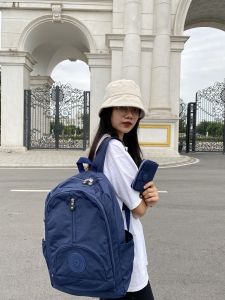 Balo Laptop Vải Dù Chống Nước Mã KL14 Balo Đựng Được Laptop 17 inch Balo Đi Học Balo Đi Chơi KT 42x31x15cm