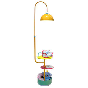 AOMAO | Decorative And Storage Memphis Style Floor Lamp