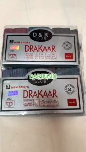 MURAH [3 PCS] DRAKAR CELANA DALAM PRIA-CDCOWOK DEWASA BAHAN KATUN POLOS