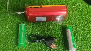 Loa usb thẻ nhớ FM BKK - K51 có Đèn Pin Cực Sáng