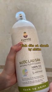 Nước lau sàn sinh học Fuwa3E tinh dầu sả chanh 100ml dùng thử xua côn trùng an toàn cho da em bé thơm dịu nhẹ bảo vệ môi trường  - Fuwa3E official store