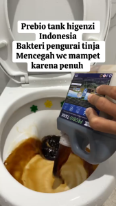 HIGENZI Indonesia Probio Tank Solusi Septictank Penuh Tanpa Sedot WC / Pengurai Limbah Tinja