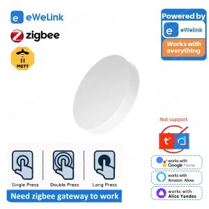 New Zigbee Button Scene Switch Wireless Remote One Key Controller Smart Home Automation Scenario For Ewelink Alexa Google 2Mqtt