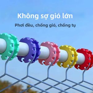 rosekey | Windproof Fixed Non-slip Drying Hook