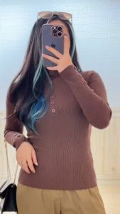 4894 Desi Longsleeve Knit Top