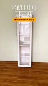 Kaca Lemari Hias Ruang Tamu Kaca Lampu Pintu Geser - Lemari Pajangan Kamar Tidur Minimalis