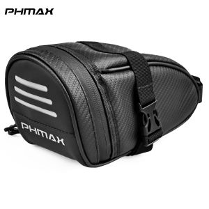 PHMAX MTB Túi Yên Xe Đạp Đường Trường Chống Thấm Nước Phát Hành Nhanh Túi Đuôi Có Nắp Đậy Cho Xe Đạp Leo Núi Dụng Cụ Thiết Bị Phụ Kiện