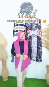 NHM Celana Panjang Wanita Boyfriend Cargo Dotty Pants Celana Kantong Wanita NHM