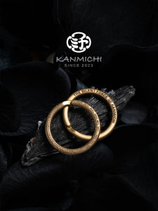 Original Double-Sided Handmade Brass Keyring round Head Vintage Small Audience Thrilling Speed Gauge Copper Alloy Keychains