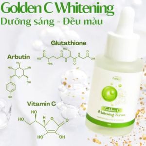 [CHÍNH HÃNG] SERUM DƯỠNG TRẮNG TÁI TẠO DA GIẢM THÂM SẠM TÀN NHANG RIORI GOLDEN C WHITENING 30ML