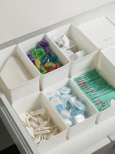 Johor Seller Japan Household Desktop Storage Box Portable Dust-Proof Sorting Box Make Up Organizer With Lid