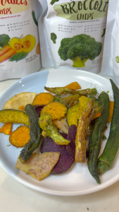 Wanalee Vacuum Fried Mixed Vegetable Chips / Okra Chips / Broccoli Chips