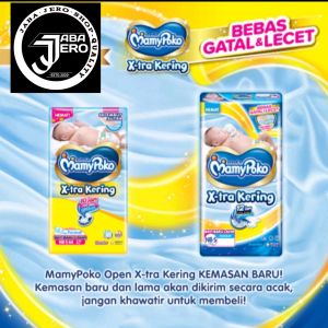 Mamy Poko NB 44s tipe Perekat Baby Diapres X-tra Kering popok bayi baru lahir Mamypoko NBS 44
